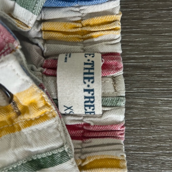 We The Free Colorful Striped Wide Leg Pants - Picture 3 of 4